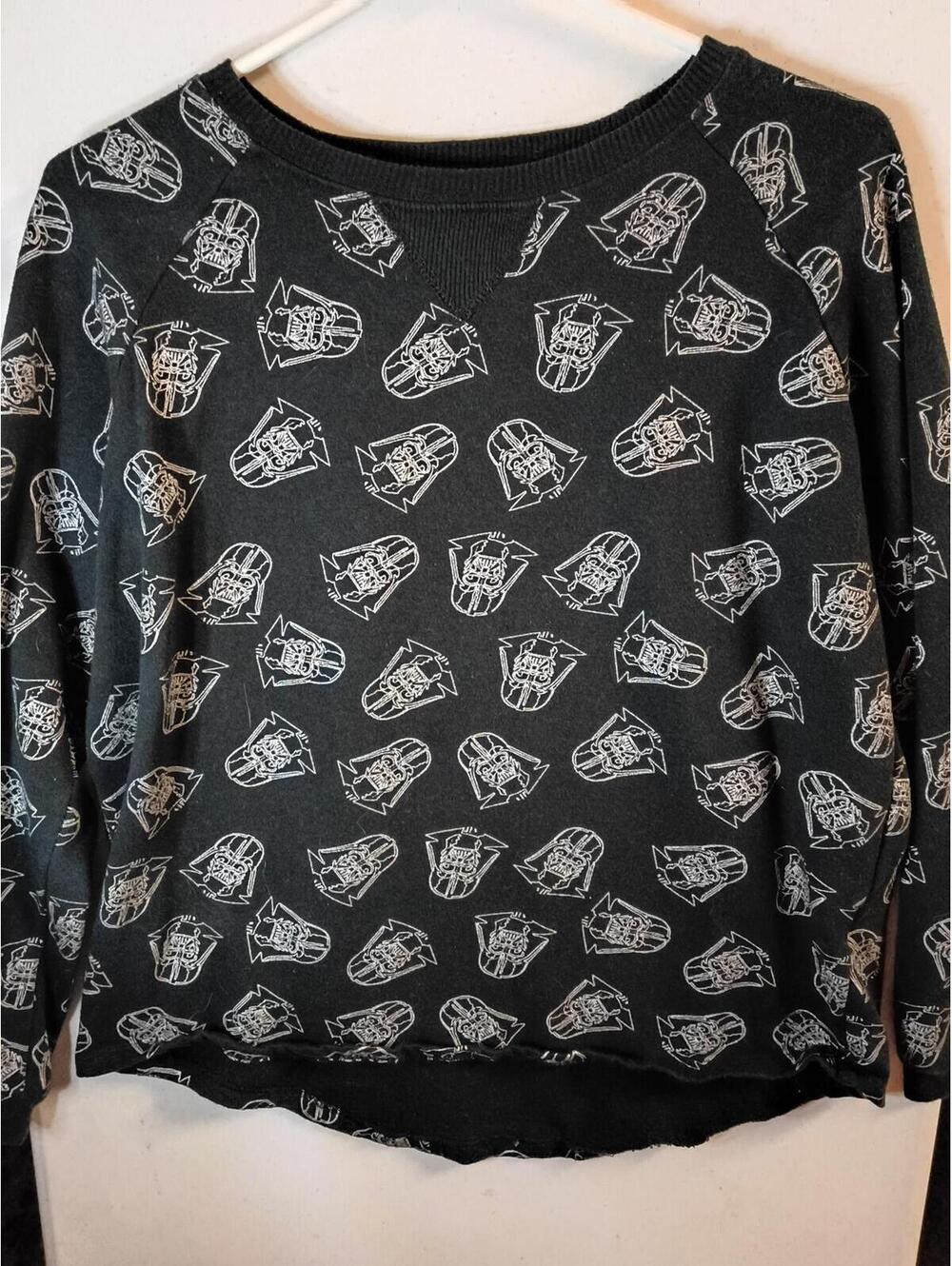 Star Wars Black Graphic Sweatshirt Size Large